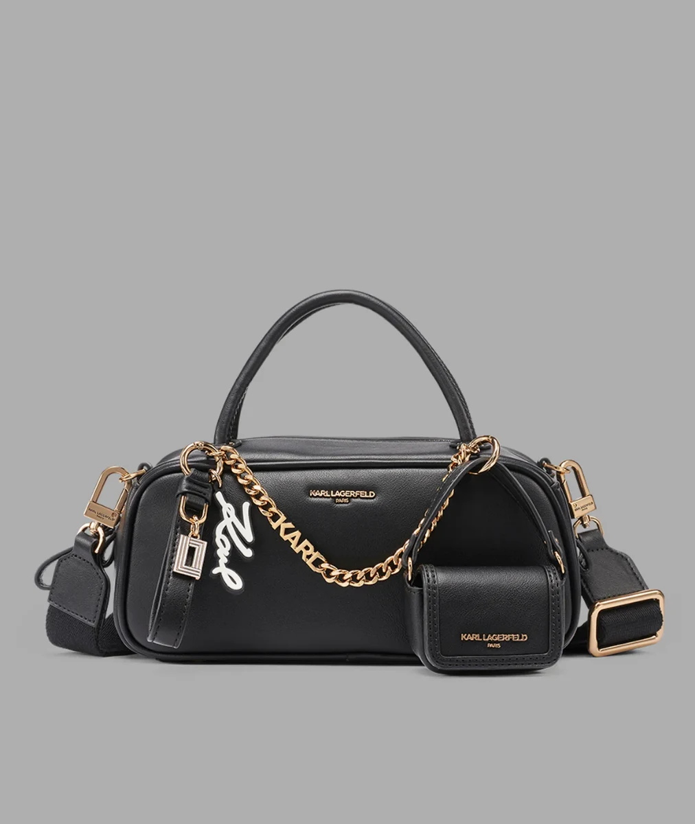 ZAYLIA MINI SATCHEL WITH CHAIN & MINI BAG