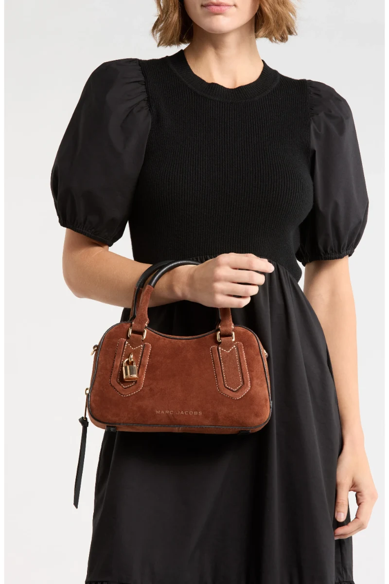 Drifter Small Suede Satchel