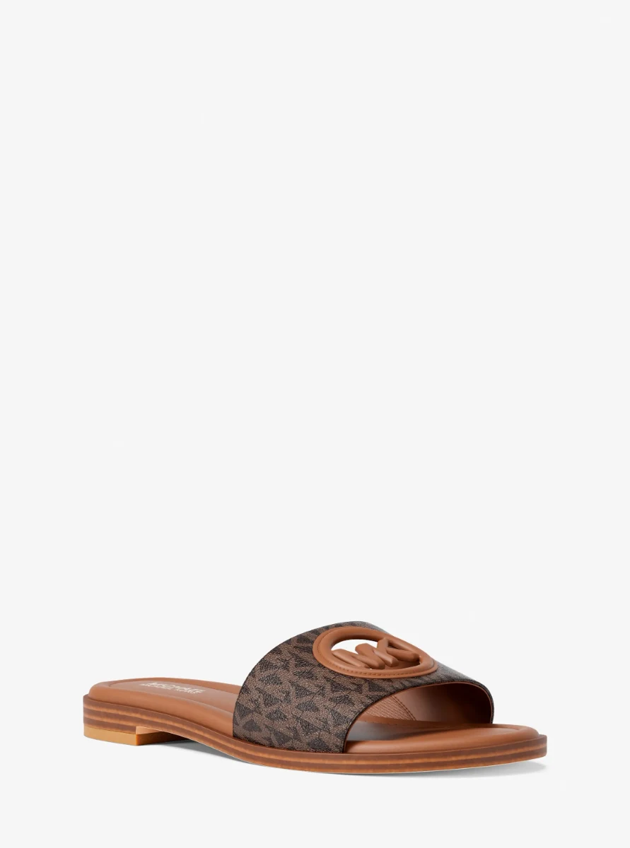 Carissa flip flop with exclusive logo