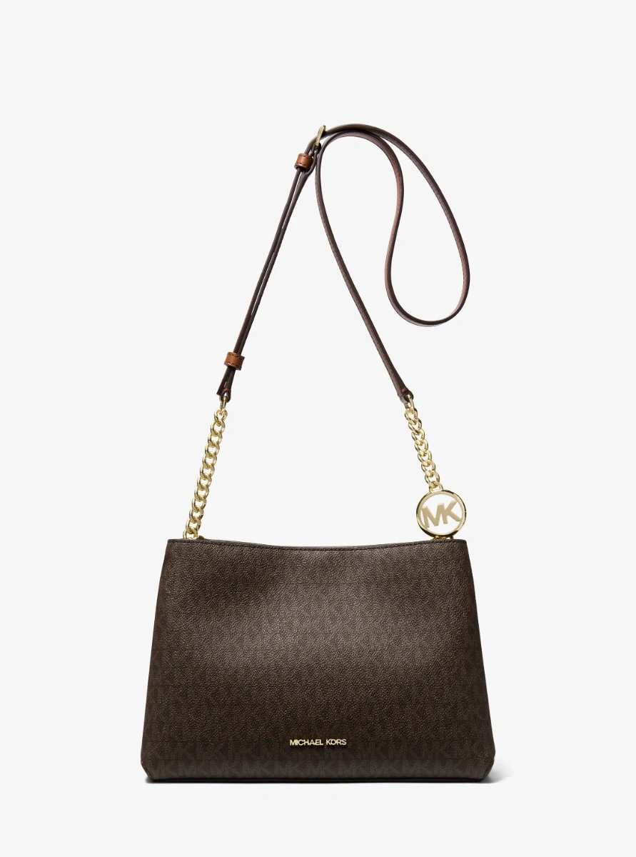 Christina small crossbody bag with exclusive logo