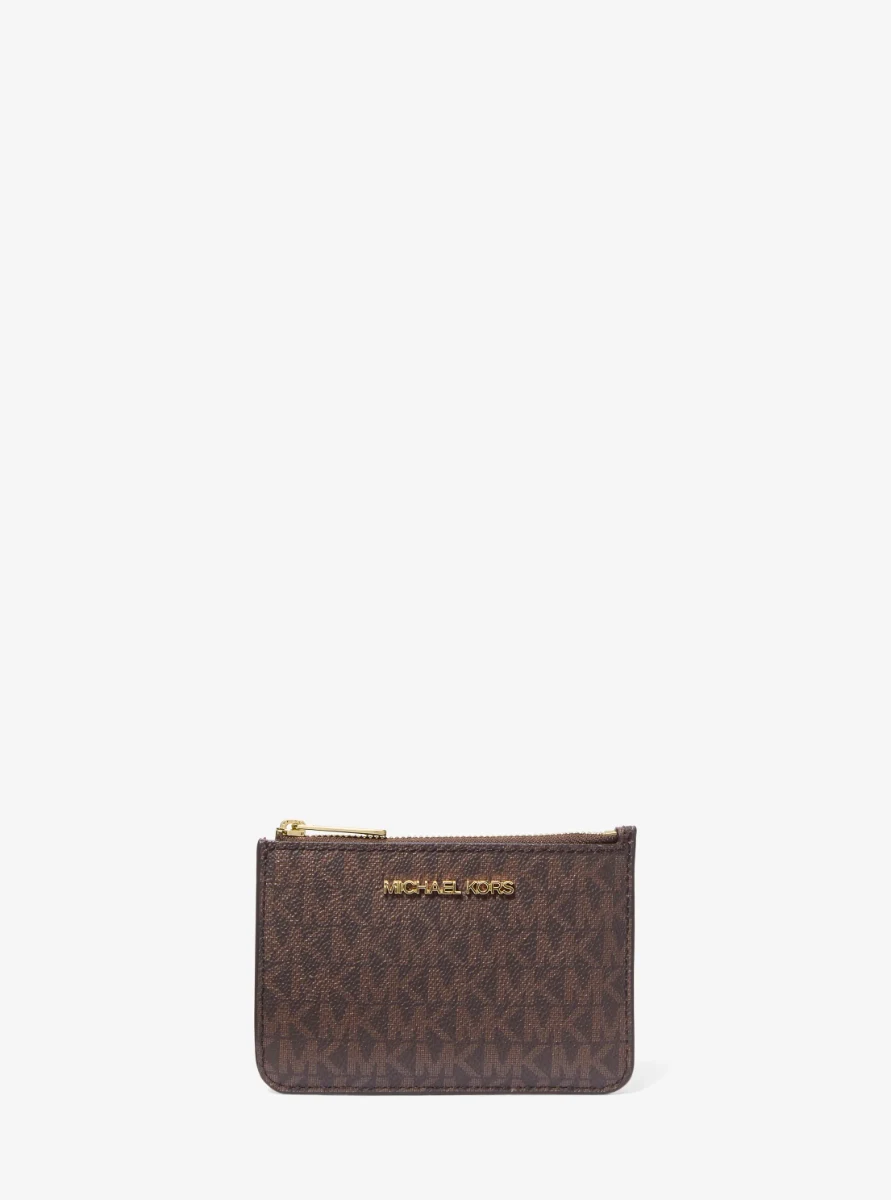 Jet Set Travel Small Signature Logo Coin Purse
