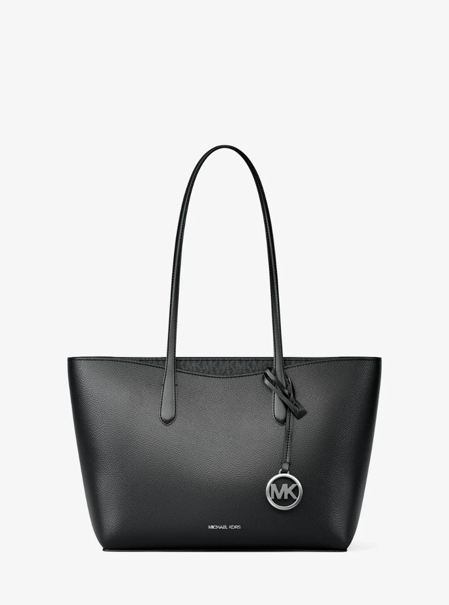 Large Arden tote bag in grained leather