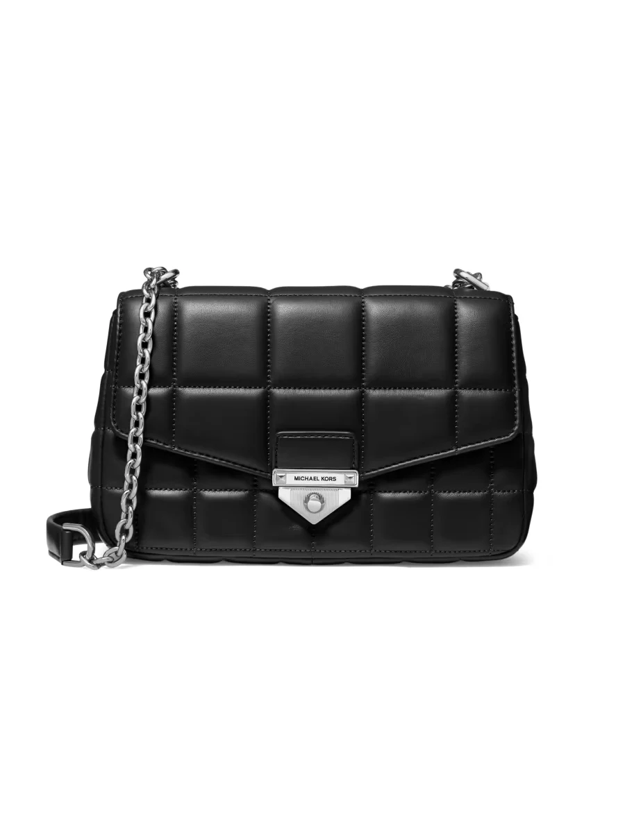 Large Soho Quilted Leather Shoulder Bag