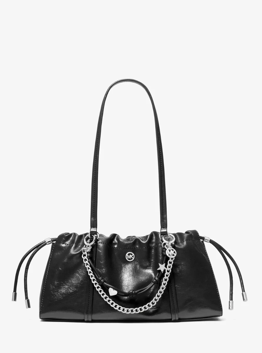 Matilda Small Cinched Shoulder Bag BLK