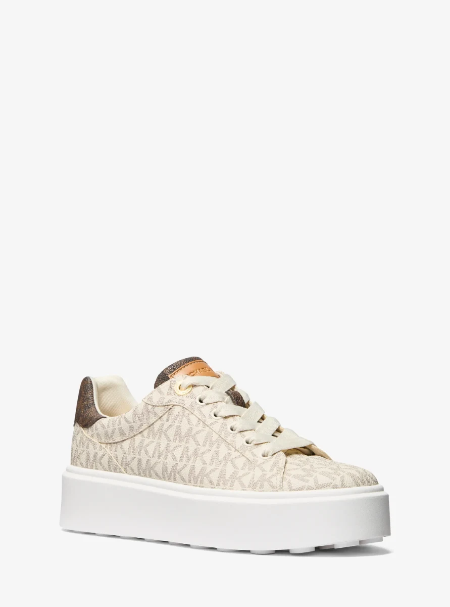 Romey sneakers in two tones with platform and logo