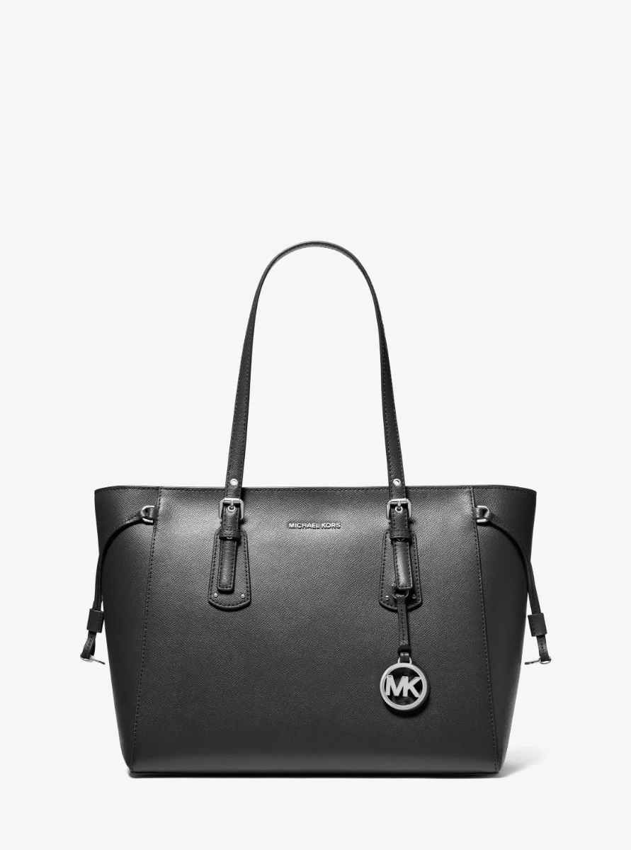 Voyager Large Saffiano Leather Tote Bag